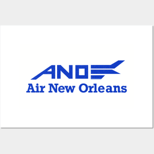 Retro Airlines - Air New Orleans Posters and Art